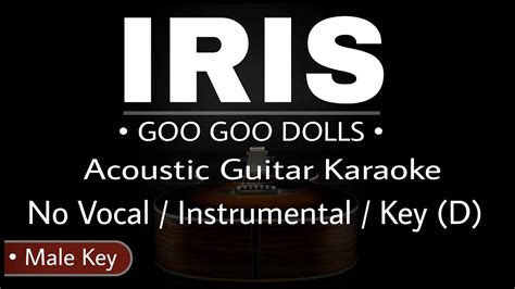 Iris - Goo Goo Dolls ( Acoustic Karaoke ) ( Instrumental No Vocal ...