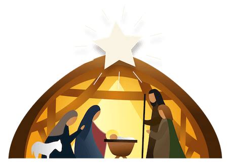 Printable Nativity Scene — Teach Sunday School