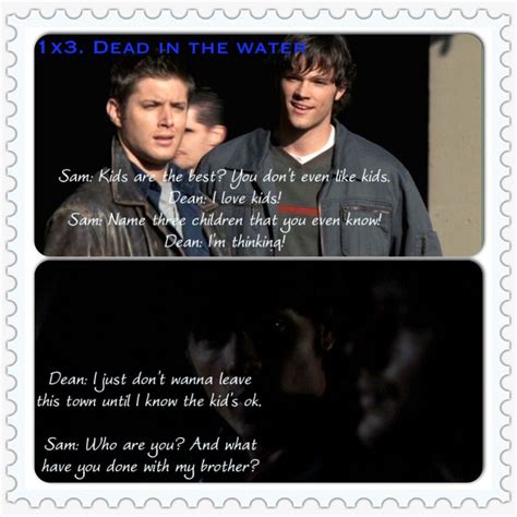 Supernatural Season 1, Episode 3 "Dead in the water". #HuntMeDean ...