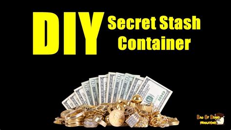 This video shows you how you can make a secret stash container to hide your valuables in. And ...