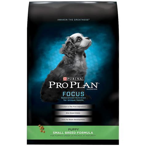 Purina® Pro Plan® Focus® - Small Breed Chicken & Rice Dry Puppy Food (6 ...