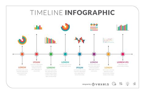 Horizontal Timeline Infographic Template