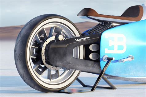 This concept Bugatti motorcycle is designed to shatter speed records ...