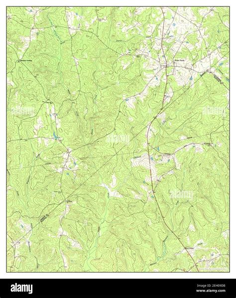 White Plains, Georgia, map 1972, 1:24000, United States of America by ...