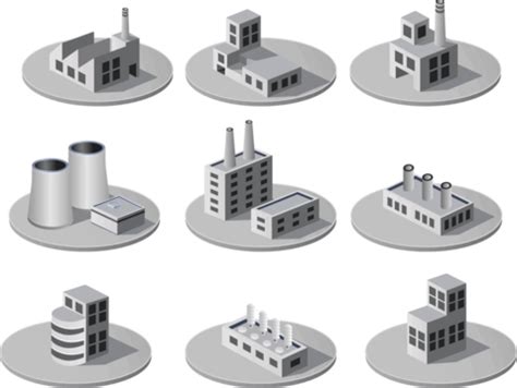 Industrial Town Map Street City Vector, Map, Street, City PNG and Vector with Transparent ...