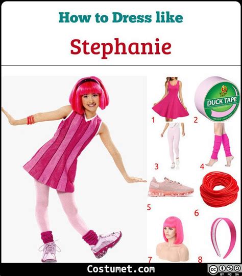 Stephanie (Lazy Town) Costume for Cosplay & Halloween Halloween ...