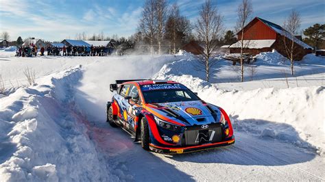 〈2022 WRC Round 2: Sweden〉 Thierry Neuville Stands Second on the Podium