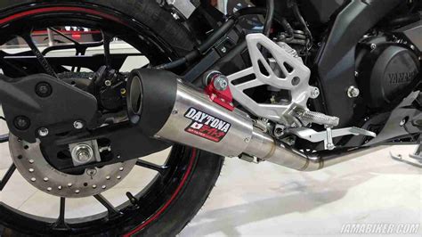 Yamaha R15 V3 daytona exhaust muffler silencer | IAMABIKER - Everything Motorcycle!