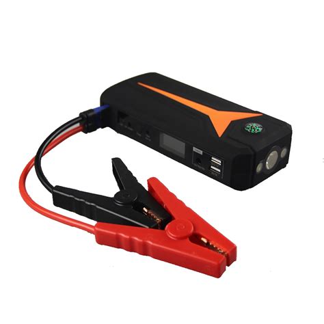 Car battery jump starter rechargeable start battery source ac adapter power bank 6 in 1-in Jump ...