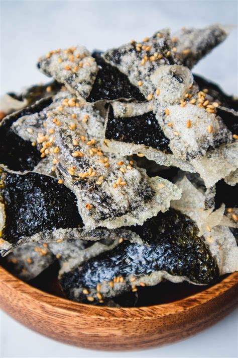 Fried Seaweed Chips | Gim Bugak | Mikha Eats