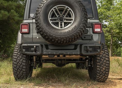 Rugged Ridge 11544.25 Spartacus Rear Bumper for 18-20 Jeep Wrangler JL | Quadratec