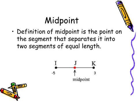 PPT - 10.7 Midpoint of a Line Segment PowerPoint Presentation - ID:5626760