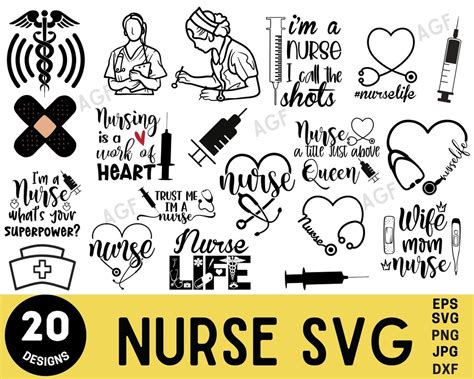 Nurse SVG Bundle, Nurse Quotes, Nurse Life, Nurse Clipart, Nurse ...