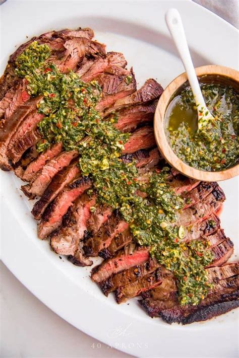 Chimichurri Flank Steak - 40 Aprons