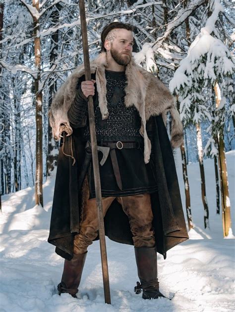 Ragnar сosplay costume from season 2 (exact copy); leather vest with ...