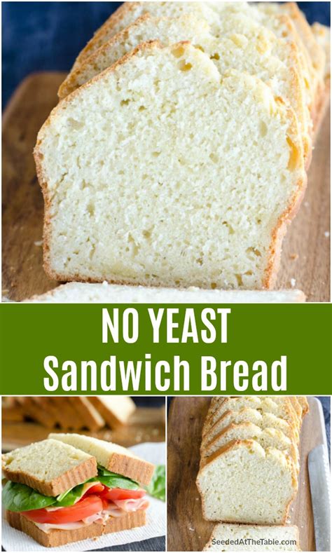 Homemade Sandwich Bread Without Yeast