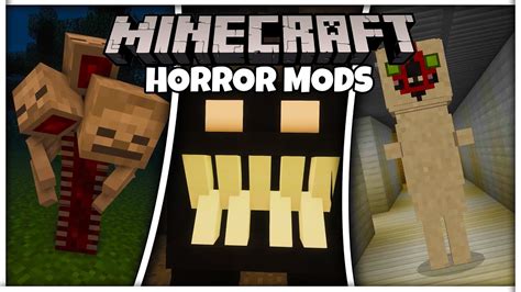 Top 10 HORROR Minecraft Mods That Will Make You Quit The Game! Hardcore ...