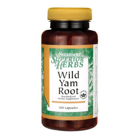 Swanson Wild Yam Root 100 Capsules - Walmart.com - Walmart.com