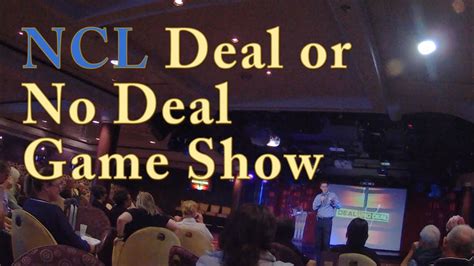 NCL Deal or No Deal Game Show on Norwegian Star - YouTube