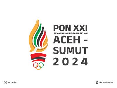 PON XXI Aceh - Sumut 2024 Logo by Subkhan Muharam on Dribbble