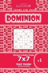 Sudoku Dominion - 200 Easy To Medium Puzzles 7X7 (Volume 1) 9781545341735 | eBay