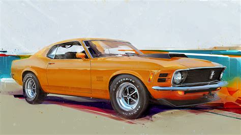 Muscle Car Art on Behance