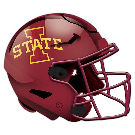 Iowa State University Helmet Cutout Show off your team spirit with this ...