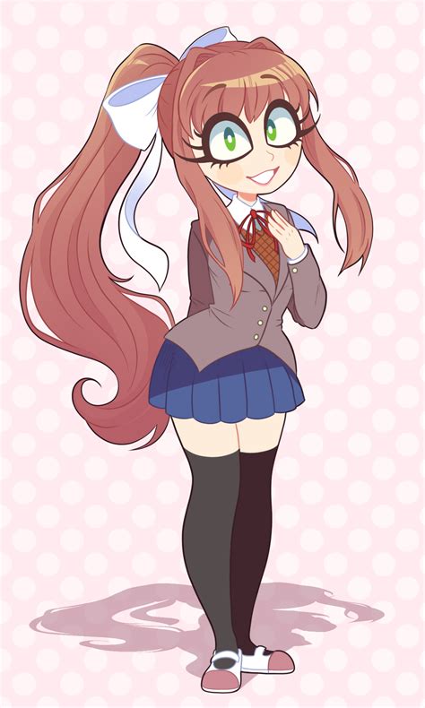 DOKI DOKI MONIKA! by Maladoodles on DeviantArt