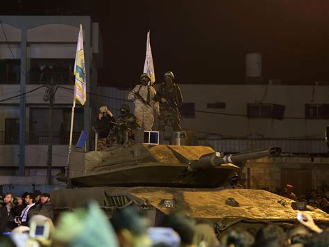 Hamas 'tank' dismissed as harmless 'parade float' after wheels seen ...