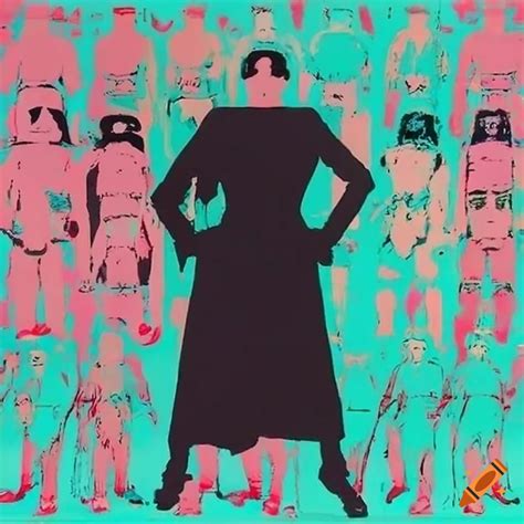 Andy warhol inspired star wars action figures on Craiyon