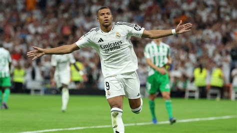 Mbappé makes his LaLiga debut with a brace! Real Madrid beat Betis 2-0