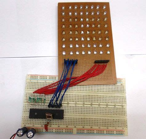 Scrolling text display on 8×8 led matrix using avr microcontroller – Artofit