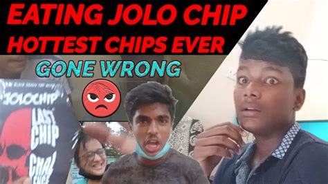 Eating Jolo Chip challenge and giving it to friends !! crazy reactions ...