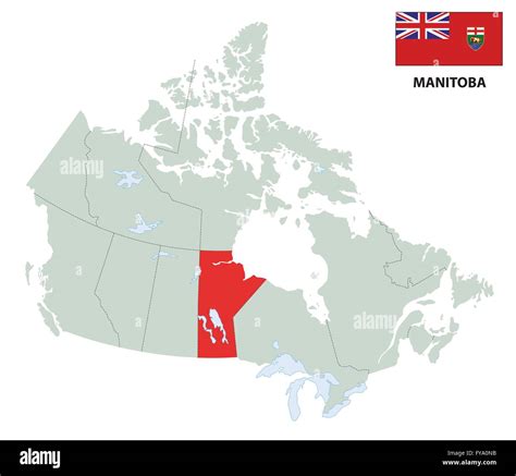 Manitoba In Canada Map - Amanda Marigold