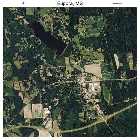 Aerial Photography Map of Eupora, MS Mississippi