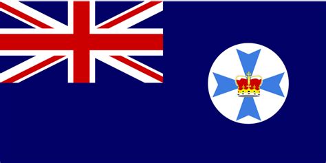 Public Domain Clip Art Image | Flag of Queensland Australia | ID ...