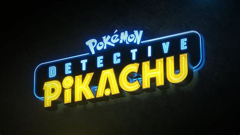 Detective Pikachu Movie Logo Revealed!