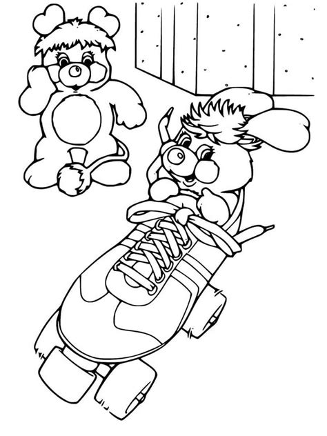 Popples coloring pages