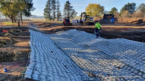 Australian Concrete Mats | Concrete Erosion Mats