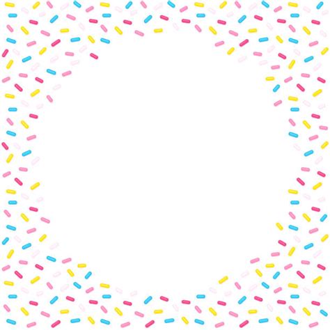 990+ Sprinkles Border Stock Illustrations, Royalty-Free Vector Graphics & Clip Art - iStock