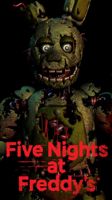 (SFM/FNAF) Springtrap FanMade Merch Poster (Poster by me , Models by EndyArts and MrTrapX) : r ...