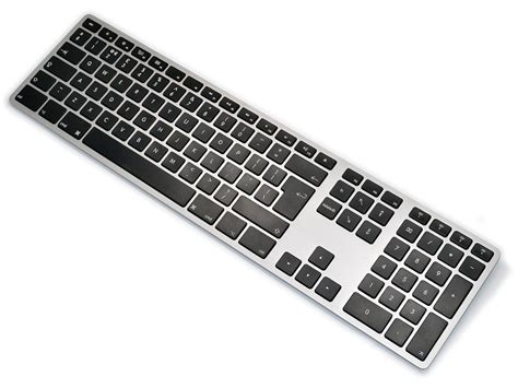 UK Matias Wireless Aluminum Backlit Keyboard Mac Space Gray : FK418BTLB-UK : The Keyboard Company