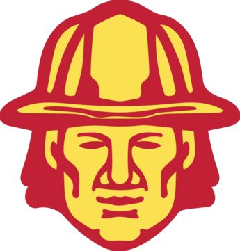 Fireman Head Front Retro Graphic Man Worker Vector, Graphic, Man, Worker PNG and Vector with ...