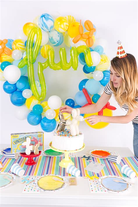 One Glance at this Balloon Animal Party and You'll Be Saying, "Bow-WOW!" - Project Nursery