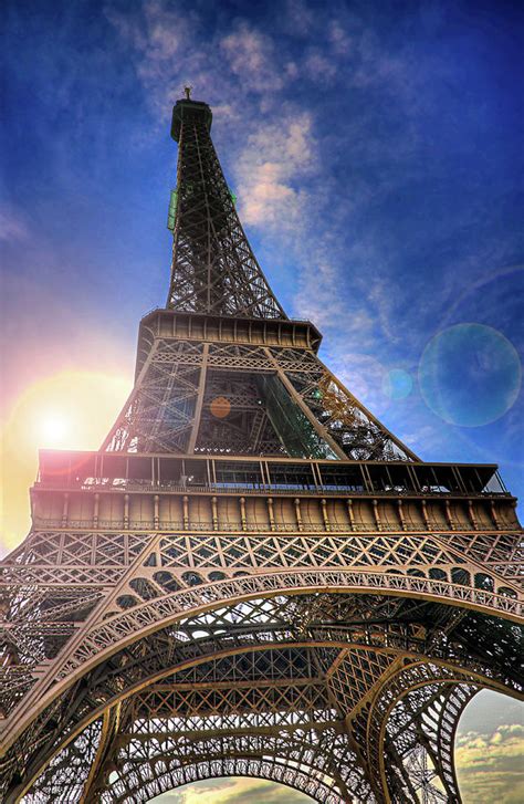 Eiffel Tower Sunset Photograph by Darkerphoto - Fine Art America