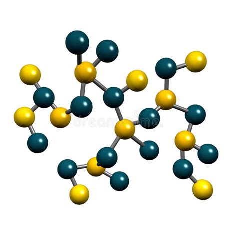 Molecule Formation stock illustration. Illustration of micro - 5132173