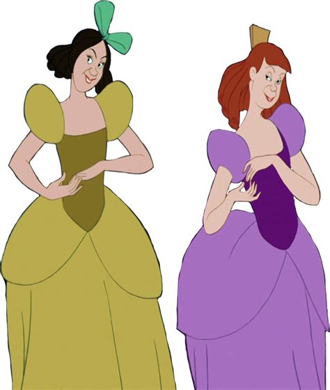 Anastasia and Drizella Tremaine vector 7 by HomerSimpson1983 on DeviantArt