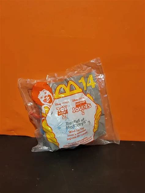 VINTAGE 1999 MCDONALDS Happy Meal Disney Toy Story 2 Barrel Of Monkeys Toy #14 $8.00 - PicClick