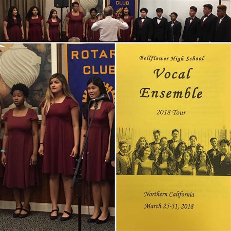 Bellflower High School Vocal Ensemble | Rotary Club of Cambria