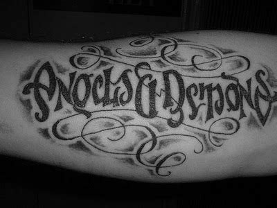 Tattoo Fonts Cursive3D Tattoos